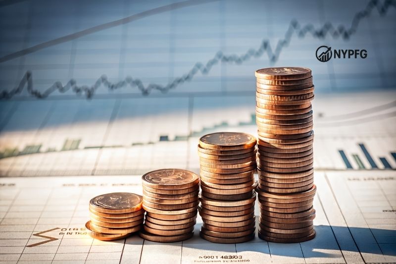 Best Gold To Buy for Investment - Stacks of Gold Coins - Not Your Parents Financial Guy